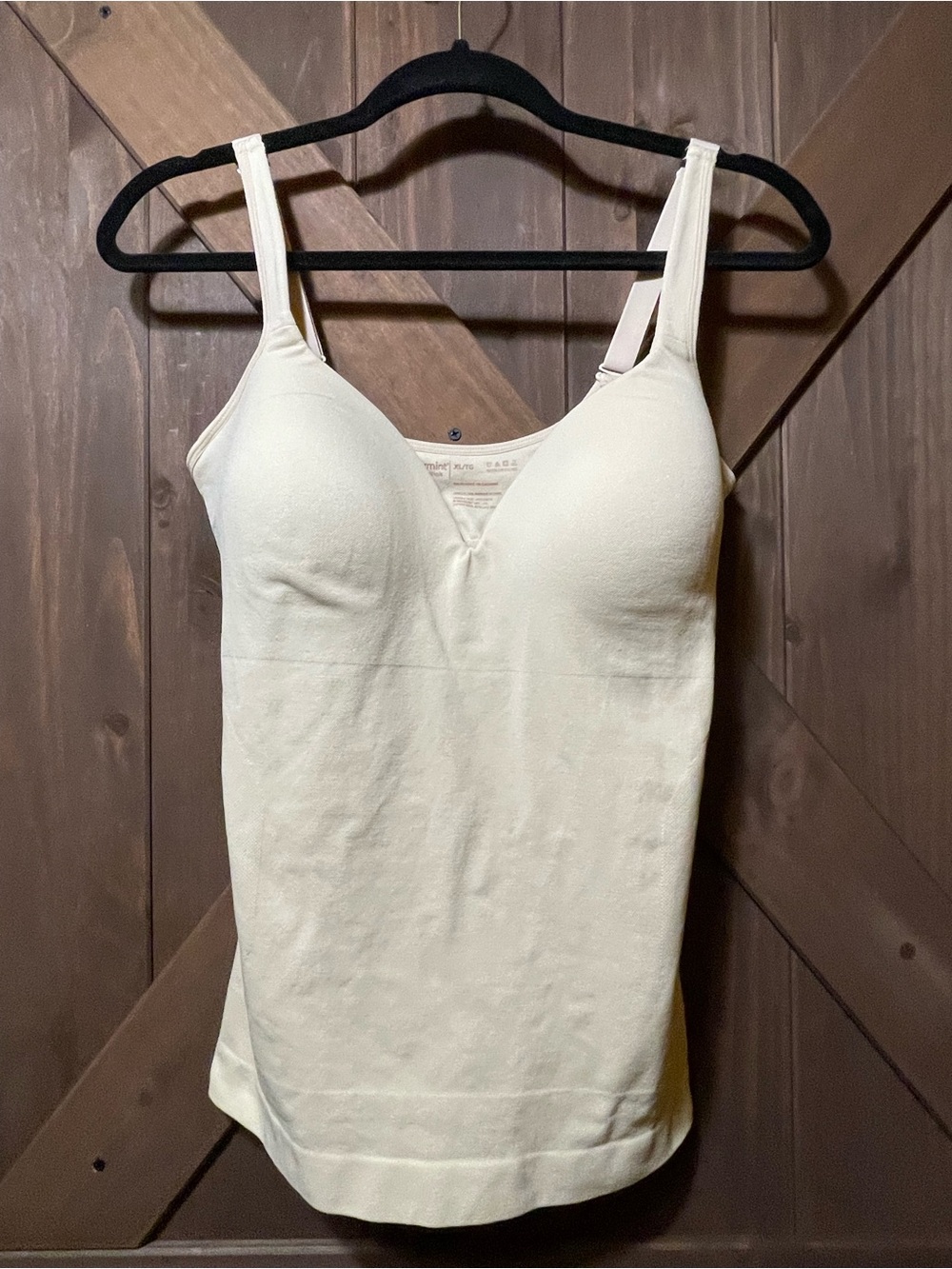 Shapermint Seamless Padded Camisole - Cream